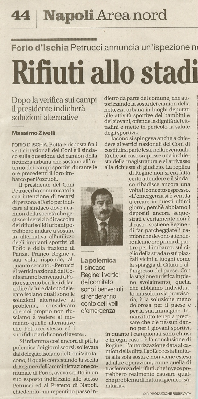 articolo de il mattino